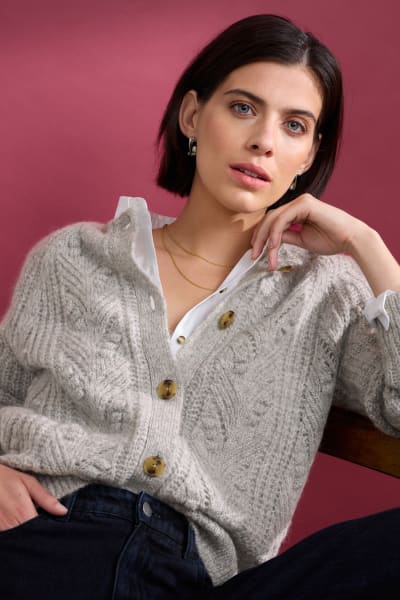 Seasalt log basket cardigan hotsell