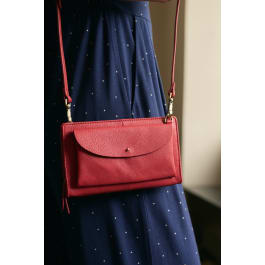 Multitude Leather Cross Body Bag