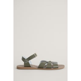 Saltwater sandals olive shop