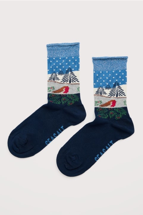 Snowy Scenes Socks