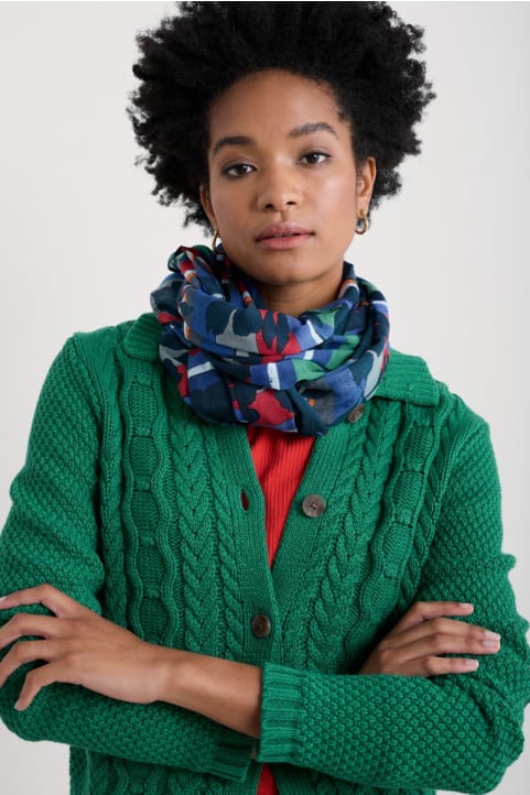 May Garland Printed Scarf