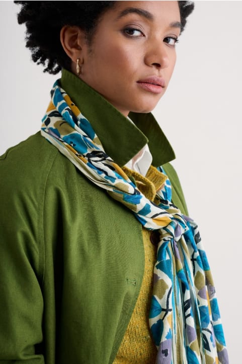 May Garland Printed Scarf Image