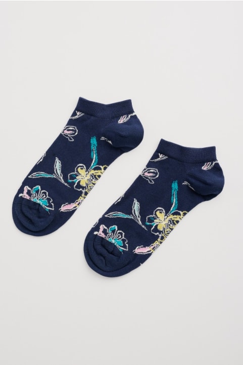 Women's Arty Organic Cotton Trainer Socks