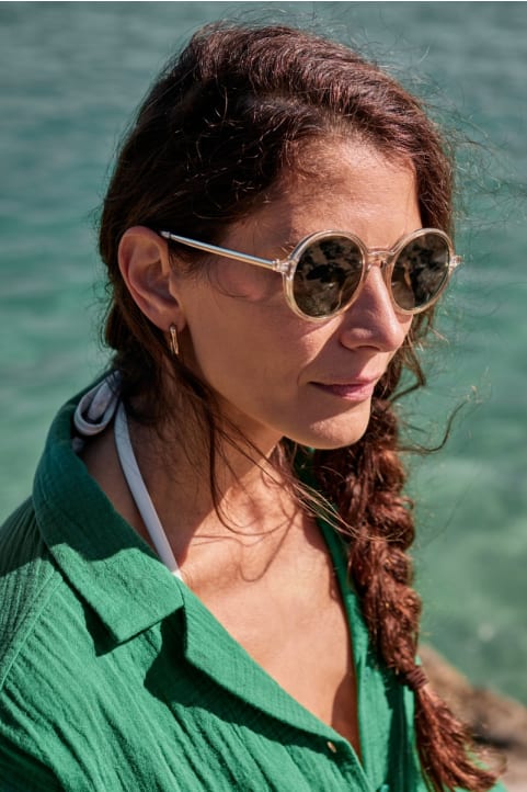 Cascade Round Sunglasses Image