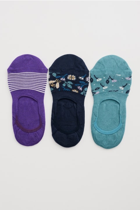 Women's Everyday Liner Socks Pack Of 3 Image