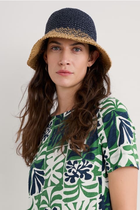 Interweave Mixed Weave Sunhat