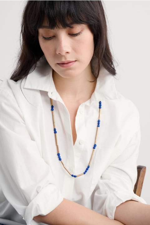 Bowjey Long Beaded Necklace Image