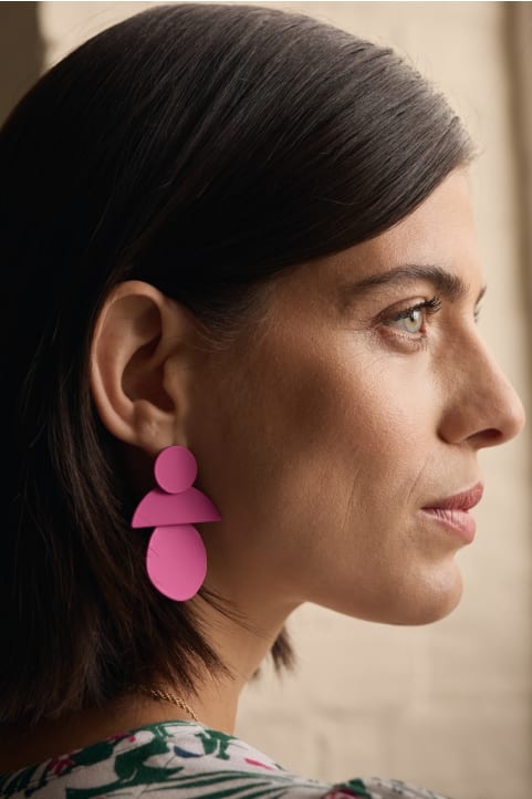Eclipses Abstract Earrings