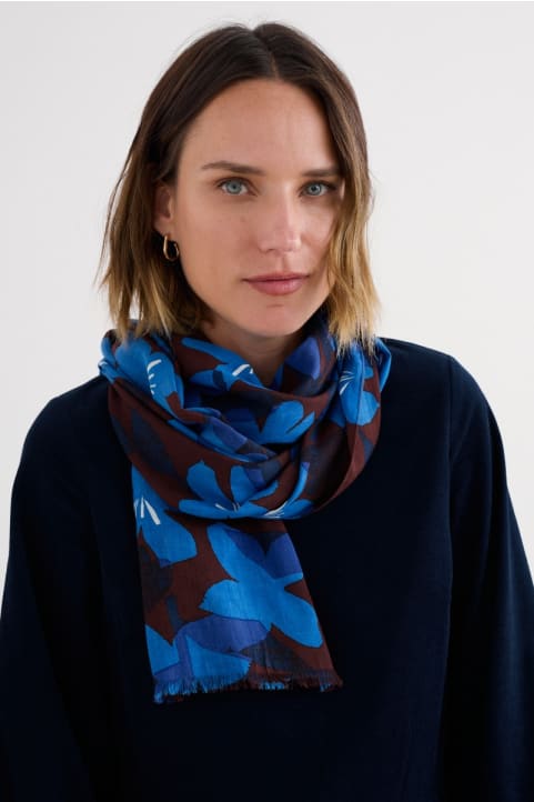 May Garland Printed Scarf