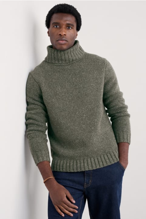 Men's Foresting Lambswool Jumper