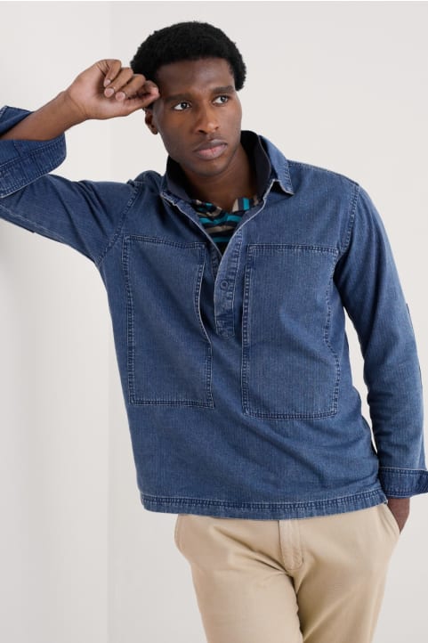Men's Hawser Denim Overshirt