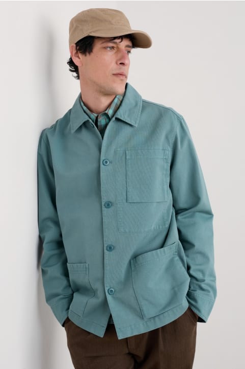 Men's Organic Cotton Canvas Tompot Jacket Image