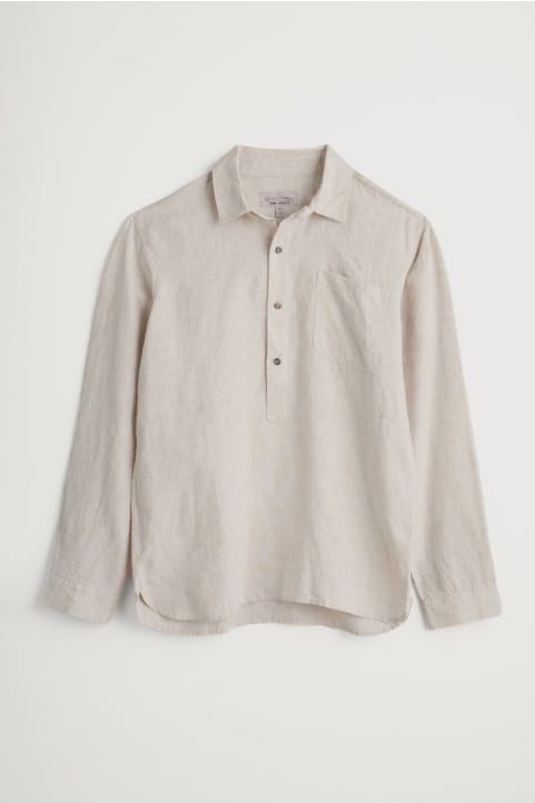 Men's Artist's Linen Shirt