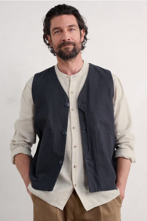 Men's Organic Cotton Metern Waistcoat Image
