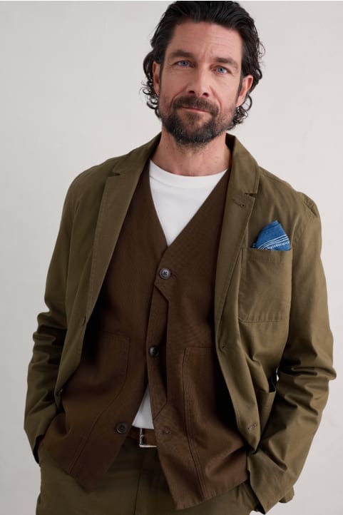 Men's Organic Cotton Metern Waistcoat Image