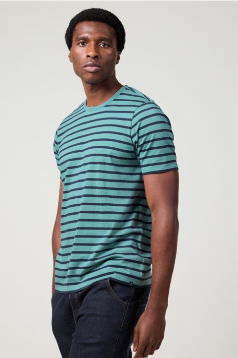 Men's Seven Seas Sailor Tee in GOTS-Certified Organic Cotton