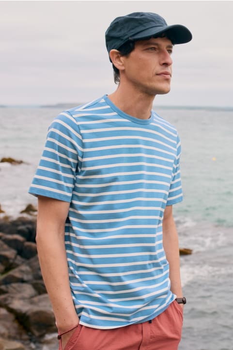 Men's Seven Seas Sailor Tee in GOTS-Certified Organic Cotton