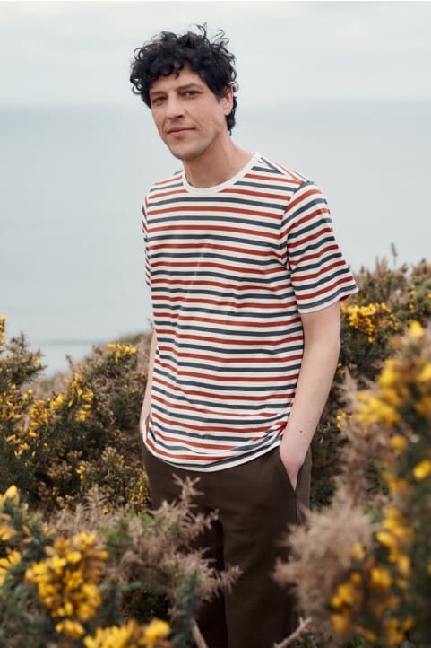 Men's Seven Seas Sailor Tee in GOTS-Certified Organic Cotton