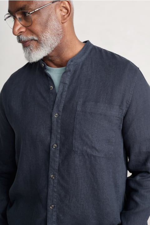 Men's Porlock Linen Shirt Image