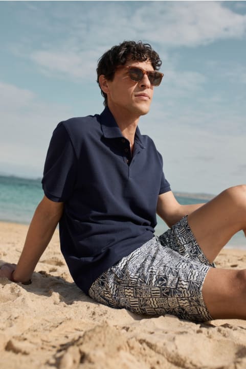 Men's Balefire Organic Cotton Jersey Polo (GOTS) Image