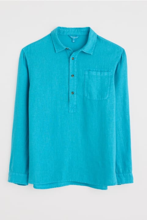 Men's Artist's Linen Shirt