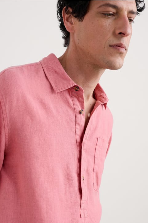 Men's Artist's Linen Shirt Image