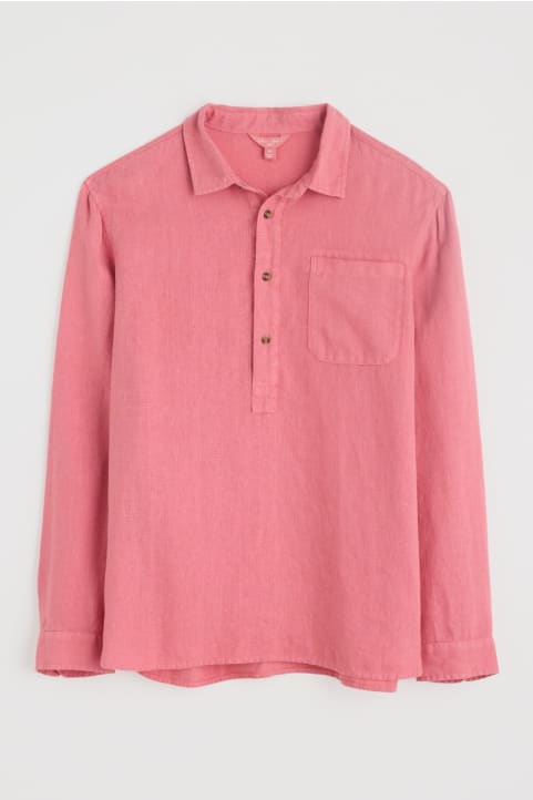 Men's Artist's Linen Shirt Image