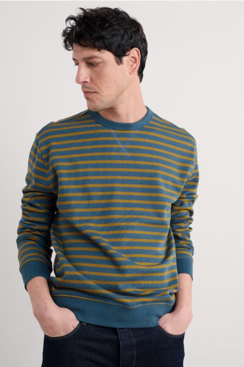 Men's Bolitho Striped Sweatshirt Image
