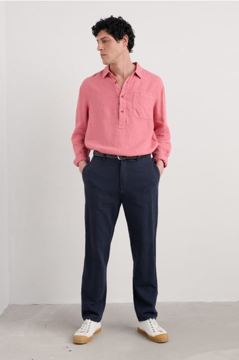 Men's Messack Cotton-Linen Trousers