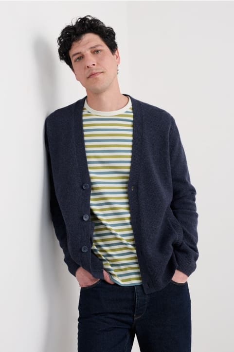 Men's Cleer Lambswool Blend Cardigan