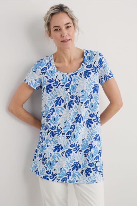 Busy Lizzy Short Sleeve Tunic
