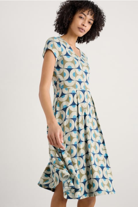 Pier View Jersey Dress