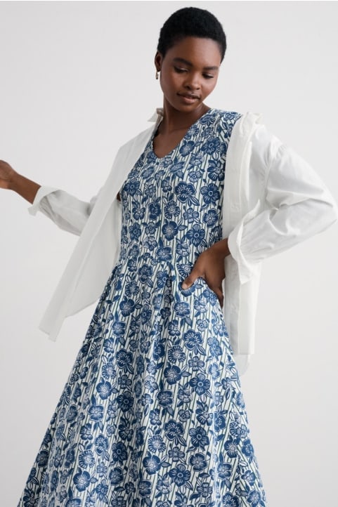 Pier View Jersey Dress