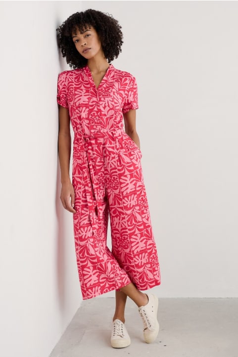 Treen Cove Linen Jumpsuit Image