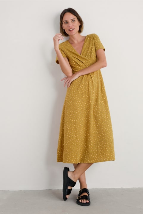 Chapelle Dress in GOTS-Certified Organic Cotton Jersey