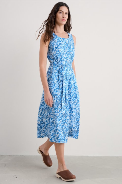 Belle Fit-and-flare Midi Dress Image