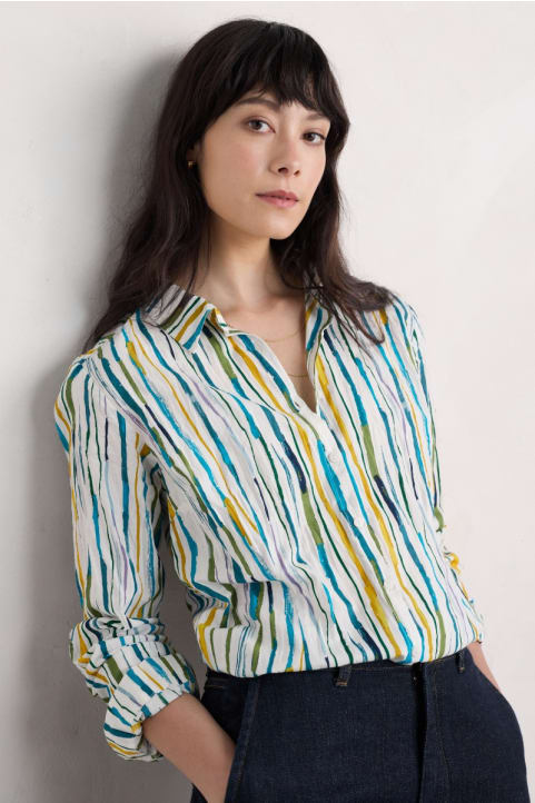Larissa Organic Cotton Shirt (GOTS) Image