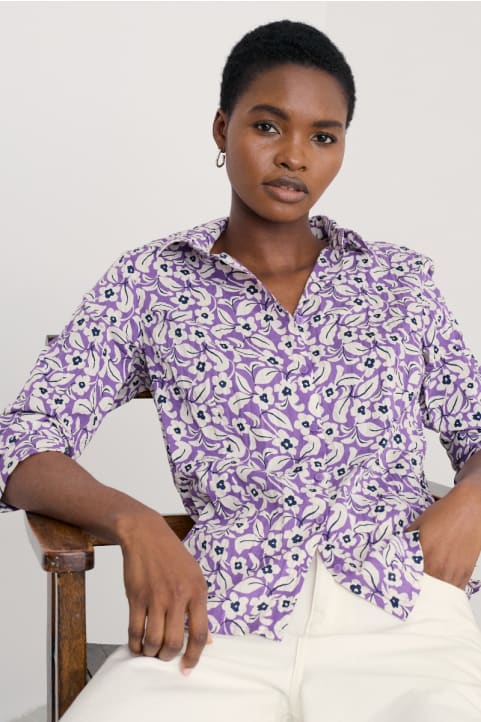 Larissa Shirt in GOTS-Certified Organic Cotton 