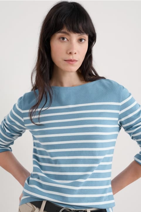 Sailor Shirt in GOTS-Certified Organic Cotton Jersey