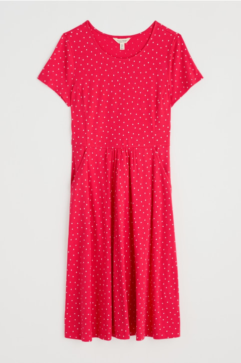 April Short Sleeve Dress Image