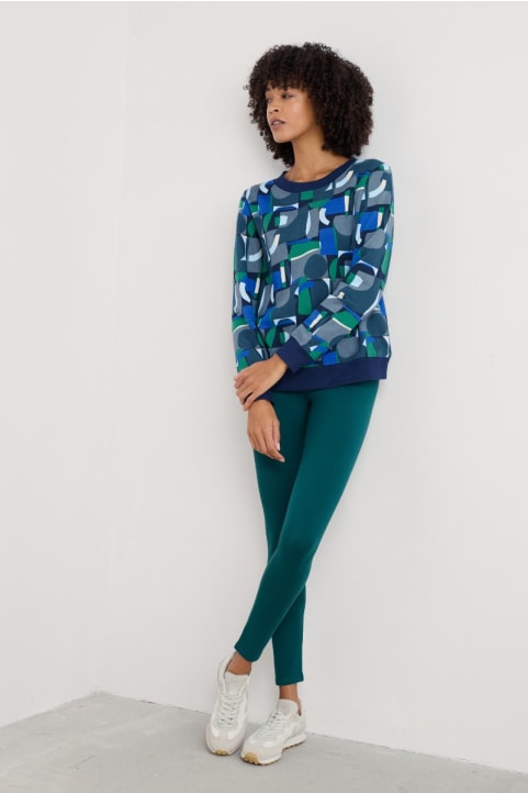 Sea Dance GOTS-Certified Organic Cotton Leggings
