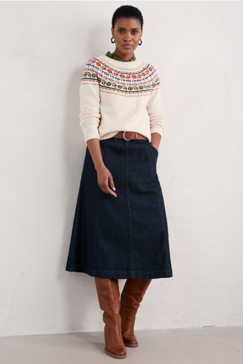 Capriccio Denim Skirt