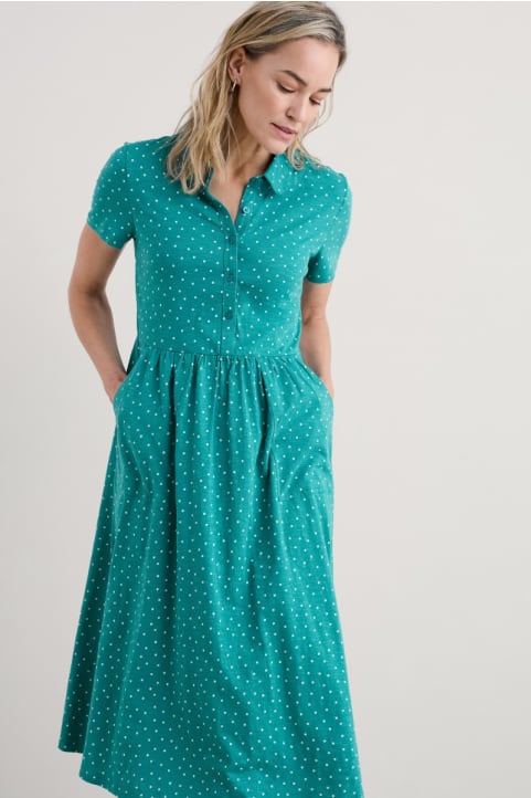 Mainland Jersey Midi Dress Image