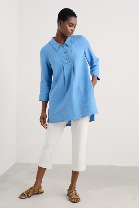 Tide Clock 3/4 Sleeve Tunic Image