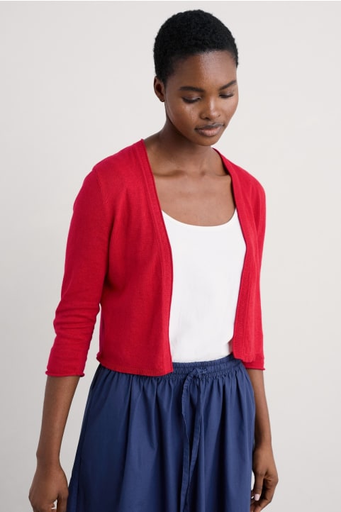 Vanessa Cotton Cardigan (GOTS) Image