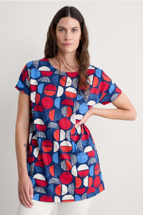 Ocean Gaze Jersey Tunic Image
