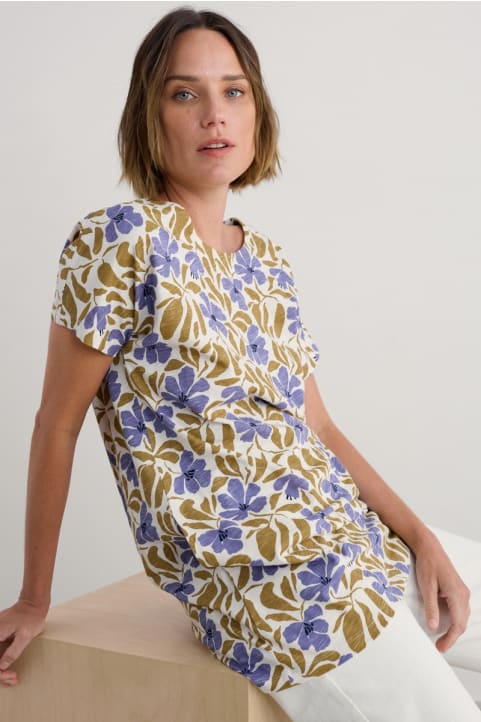 Ocean Gaze Jersey Tunic