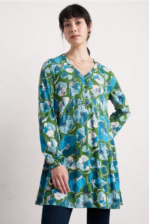 Peg Loom A-Line Jersey Tunic Image