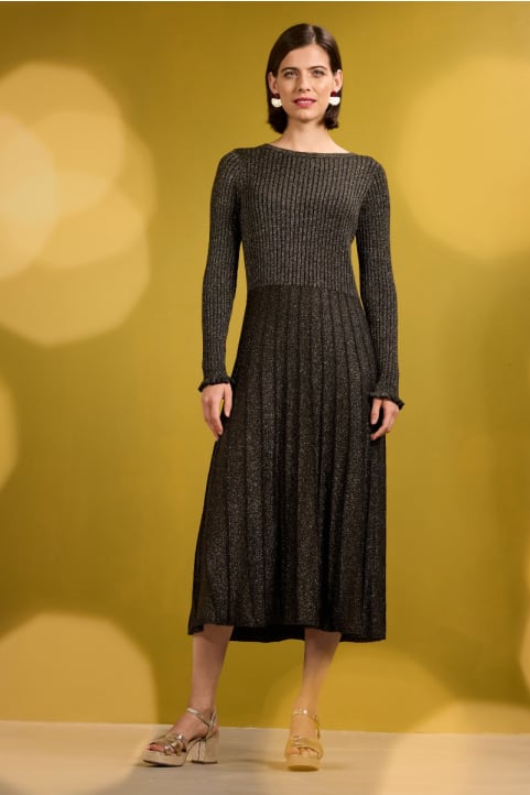 Glass Stem Sparkly Knitted Dress Image