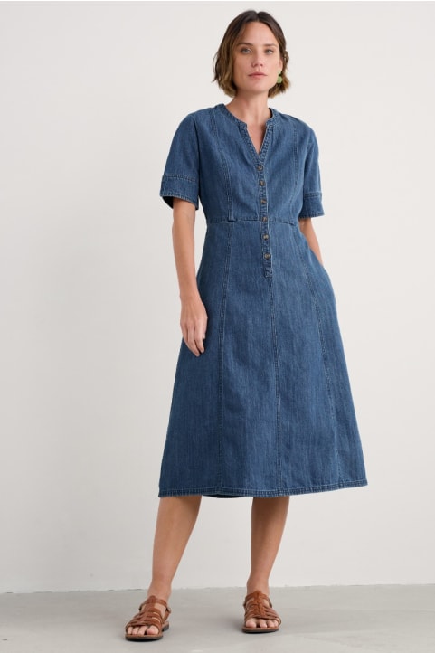 Wightwick Denim Midi Dress Image